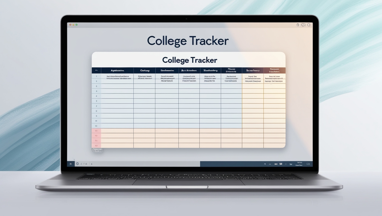 College Application Tracker